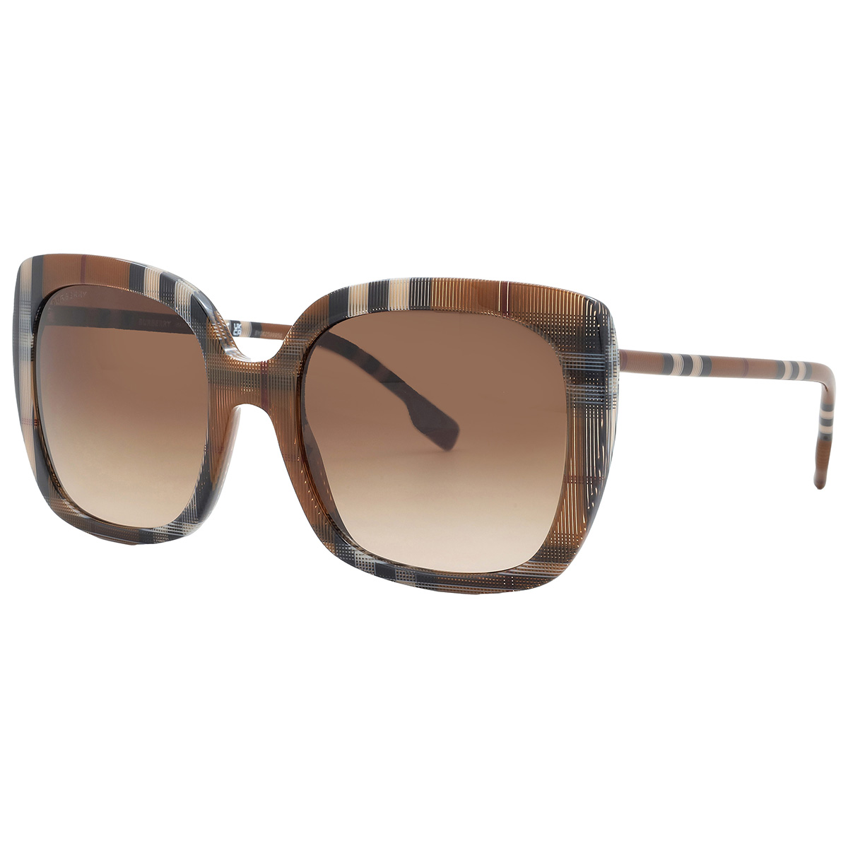 burberry caroll gradient brown square ladies sunglasses be4323 400513 54 burberry caroll gradient brown square ladies sunglasses be4323 400513 54