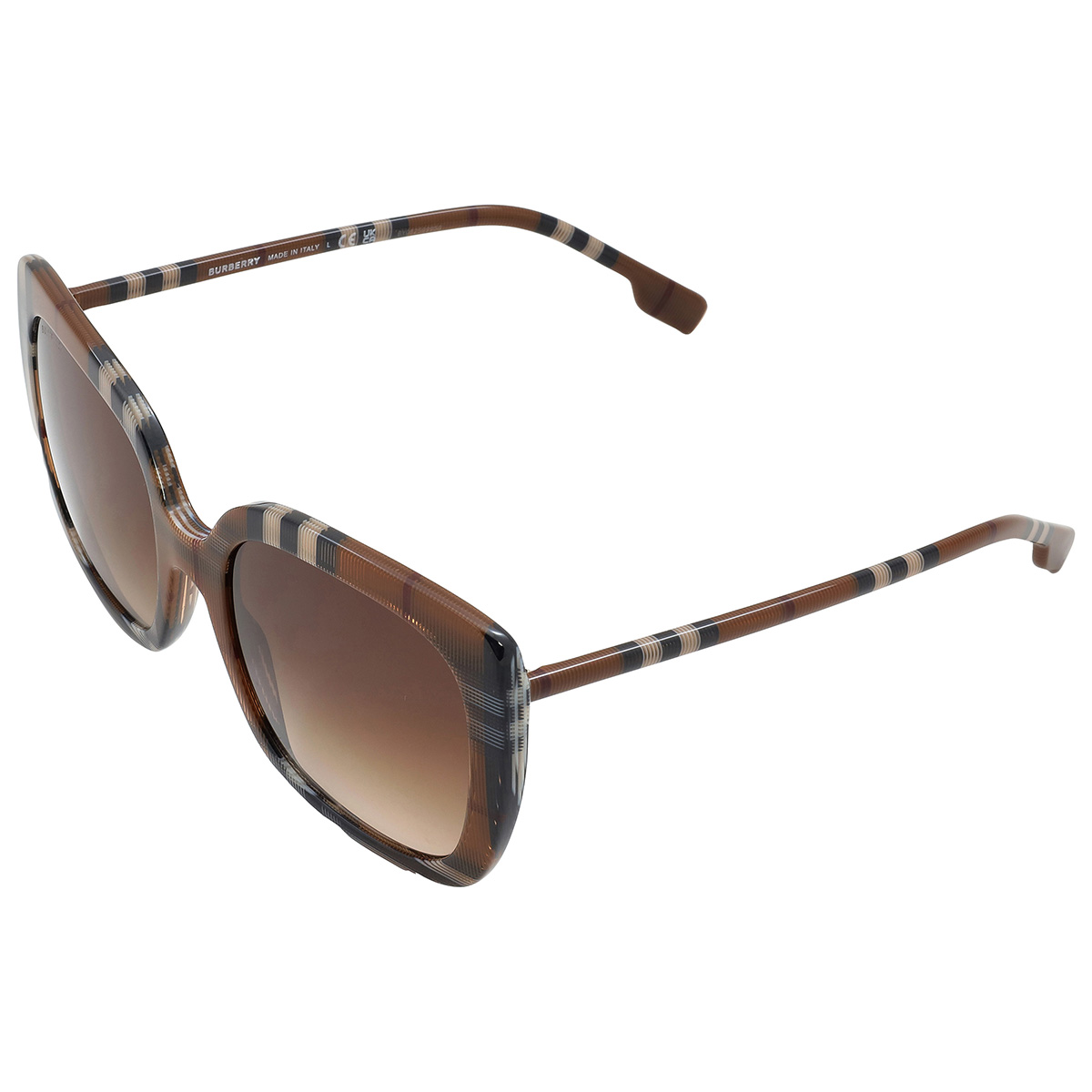 burberry caroll gradient brown square ladies sunglasses be4323 400513 54 burberry caroll gradient brown square ladies sunglasses be4323 400513 54