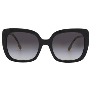 Home burberry caroll gray gradient square ladies sunglasses be4323 38538g 54