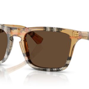 burberry dark brown square men's sunglasses be4434 414673 57