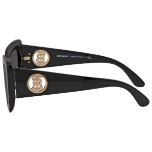Home burberry dark grey cat eye ladies sunglasses 0be4344 30018751