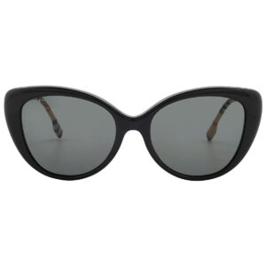 Home burberry dark grey cat eye ladies sunglasses be4407 385387 54