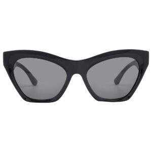 Home burberry dark grey cat eye ladies sunglasses be4420u 300187 55
