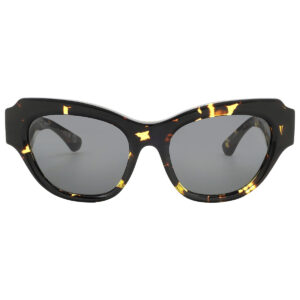 Home burberry dark grey cat eye ladies sunglasses be4423 410687 52