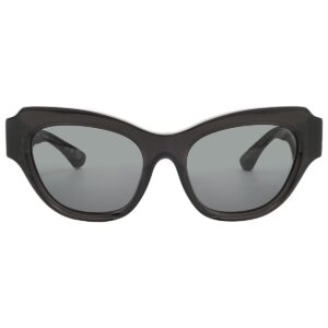 Home burberry dark grey cat eye ladies sunglasses be4423f 411287 52