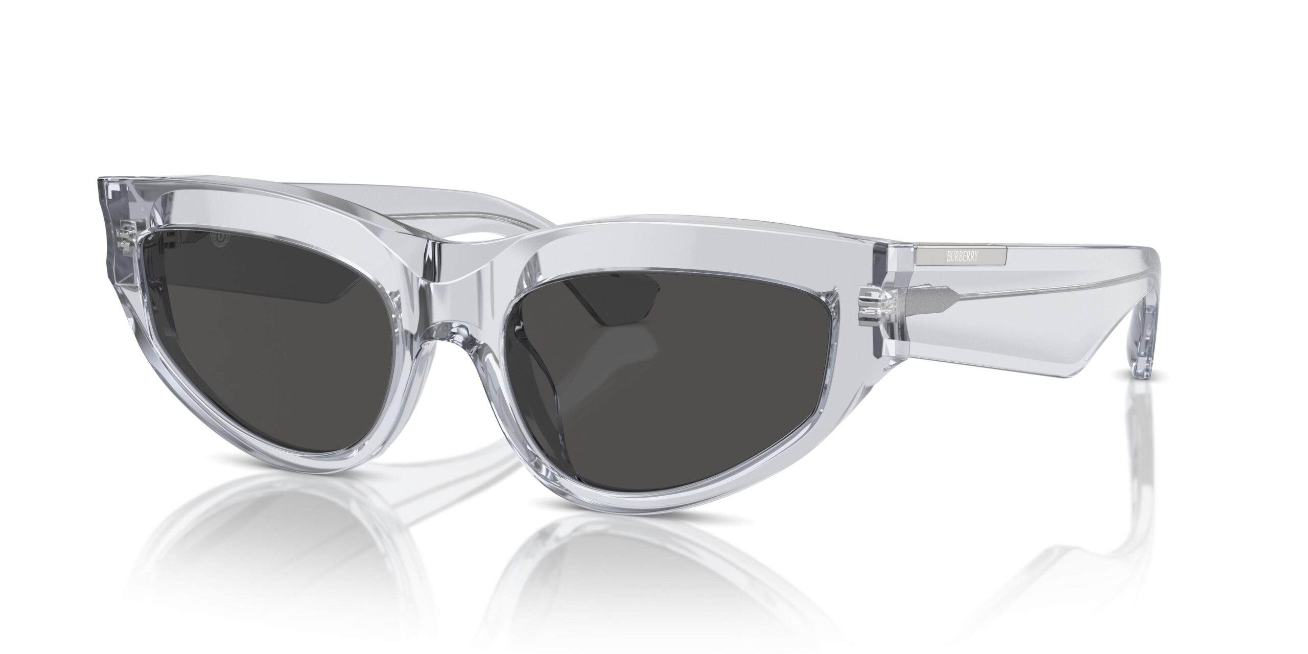 burberry dark grey cat eye ladies sunglasses be4425u 382587 55 burberry dark grey cat eye ladies sunglasses be4425u 382587 55