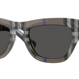 Home burberry dark grey cat eye ladies sunglasses be4440u 414787 51