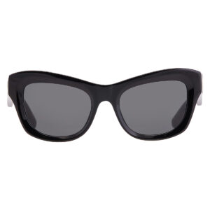 Home burberry dark grey cat eye ladies sunglasses be4442u 300187 51