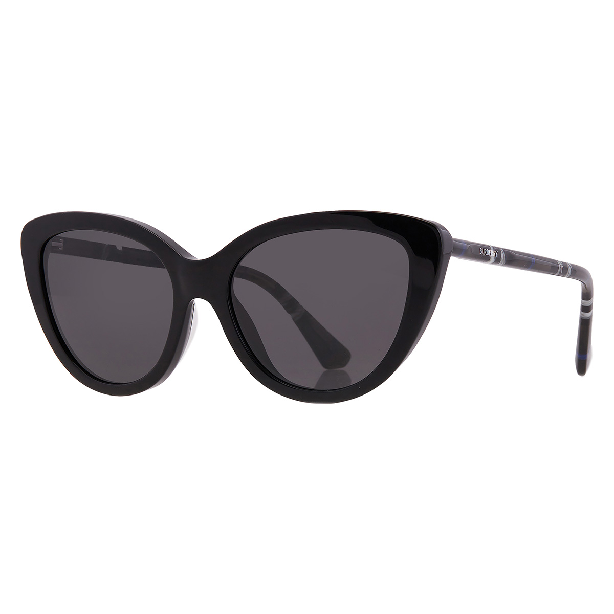 burberry dark grey cat eye ladies sunglasses be4457 416587 55 burberry dark grey cat eye ladies sunglasses be4457 416587 55