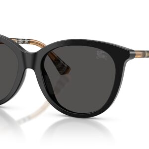 Home burberry dark grey phantos ladies sunglasses be4455 416187 55