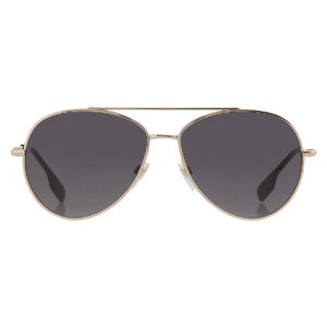 Home burberry dark grey pilot ladies sunglasses be3147 110987 58