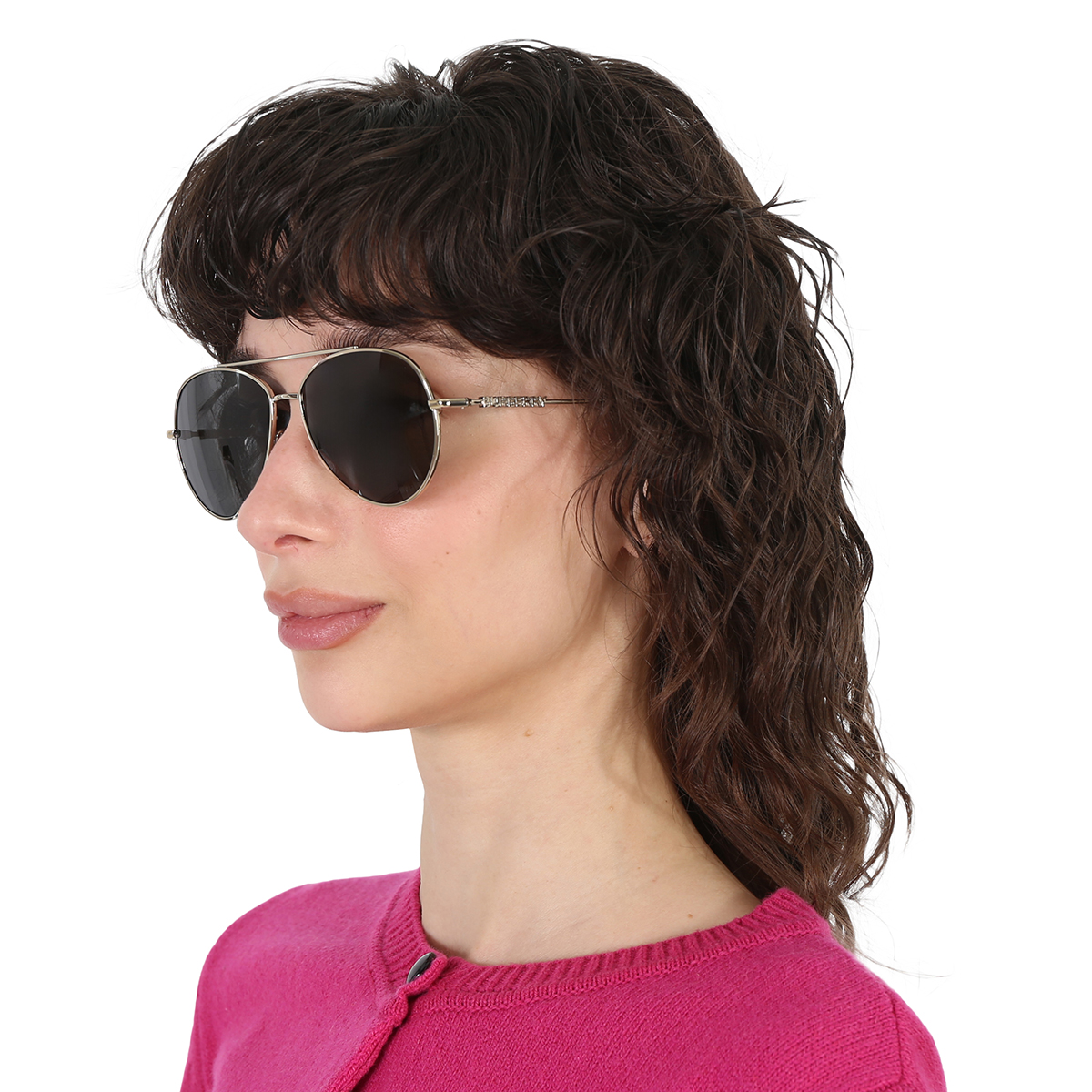 burberry dark grey pilot ladies sunglasses be3147 110987 58 burberry dark grey pilot ladies sunglasses be3147 110987 58