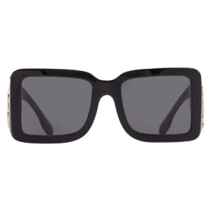 Home burberry dark grey square ladies sunglasses be4406u 300187 55