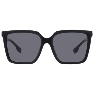 Home burberry dark grey square ladies sunglasses be4411d 300187 57