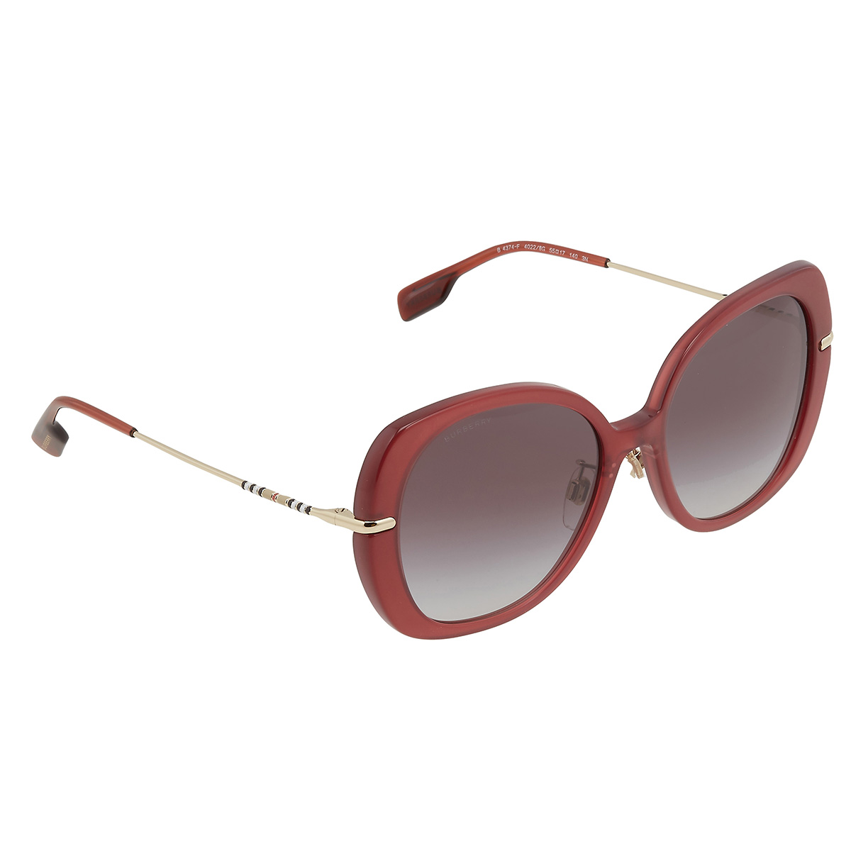 burberry eugenie grey gradient butterfly ladies sunglasses be4374f 40228g 55 burberry eugenie grey gradient butterfly ladies sunglasses be4374f 40228g 55