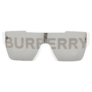 burberry grey / burberry silver / gold shield men's sunglasses be4291 3007h 138