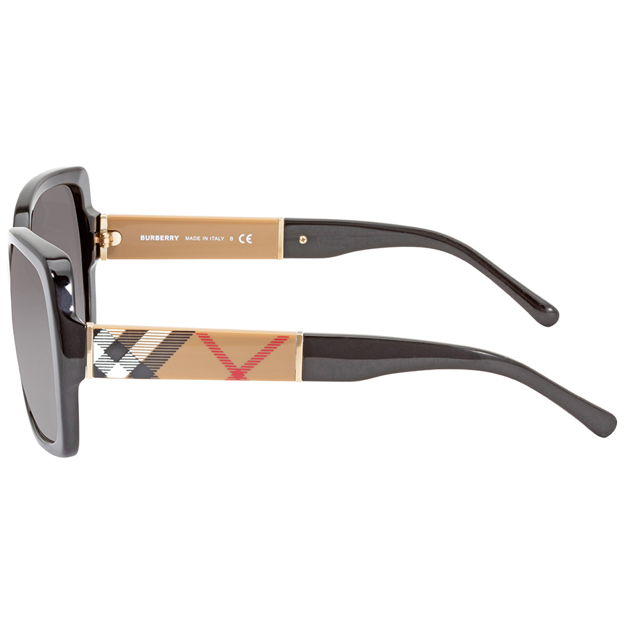burberry grey gradient square ladies sunglasses be4160 34338g 58 burberry grey gradient square ladies sunglasses be4160 34338g 58