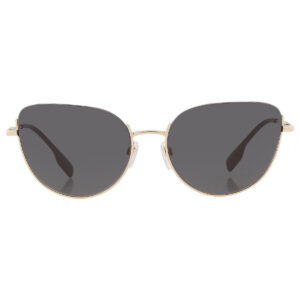 Home burberry harper dark grey cat eye ladies sunglasses be3144 110987 58