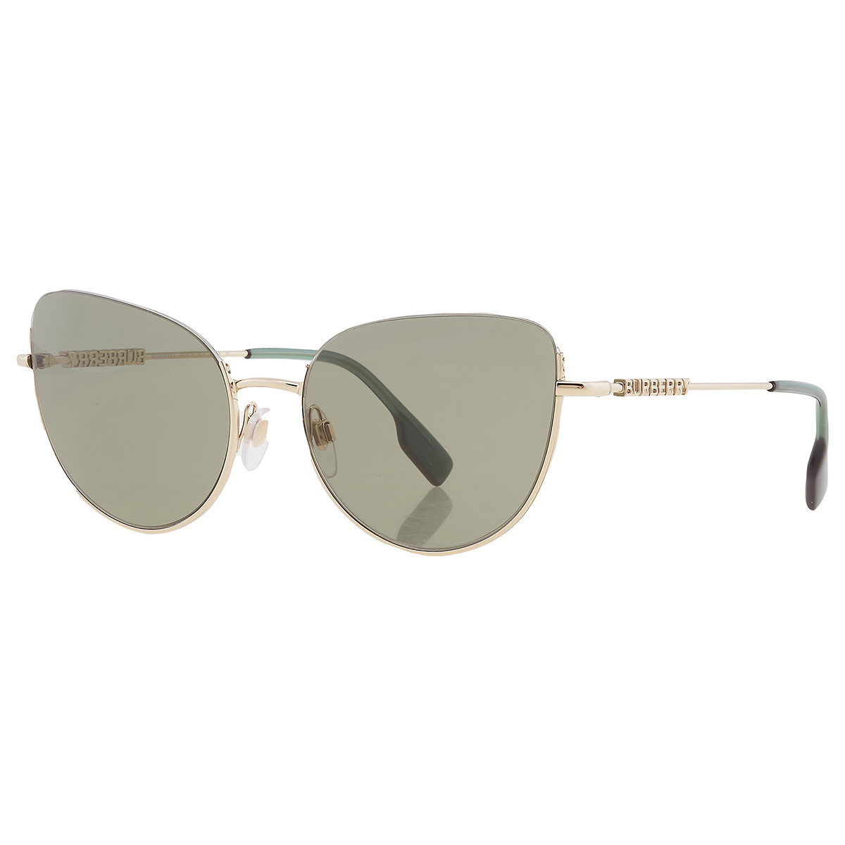 burberry harper green cat eye ladies sunglasses be3144 1109/2 58 burberry harper green cat eye ladies sunglasses be3144 1109/2 58