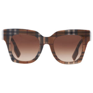 Home burberry kitty brown gradient cat eye ladies sunglasses be4364 396713 49