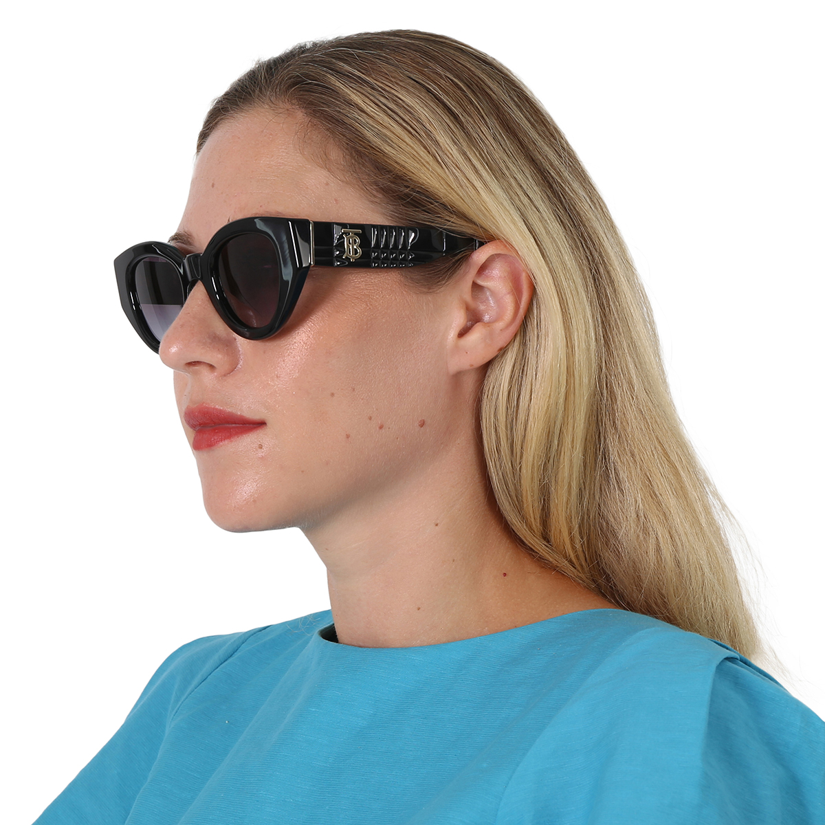burberry meadow grey gradient oval ladies sunglasses be4390 30018g 47 burberry meadow grey gradient oval ladies sunglasses be4390 30018g 47