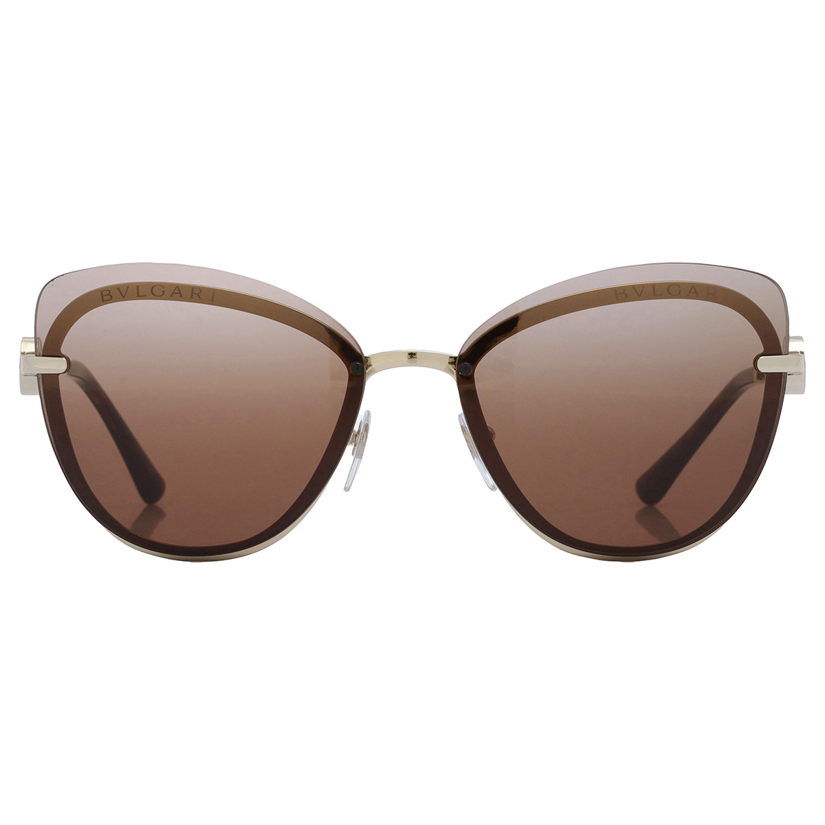 bvlgari brown gradient butterfly ladies sunglasses bv6182b 278/13 60 bvlgari brown gradient butterfly ladies sunglasses bv6182b 278/13 60