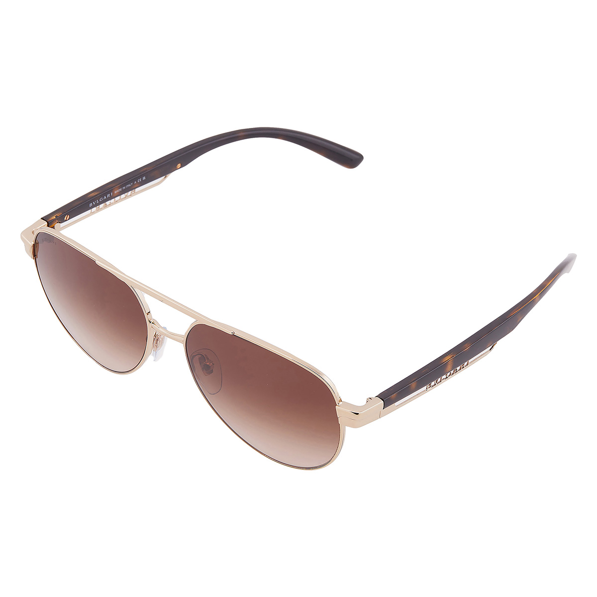 bvlgari brown gradient pilot ladies sunglasses bv6189 278/13 58 bvlgari brown gradient pilot ladies sunglasses bv6189 278/13 58