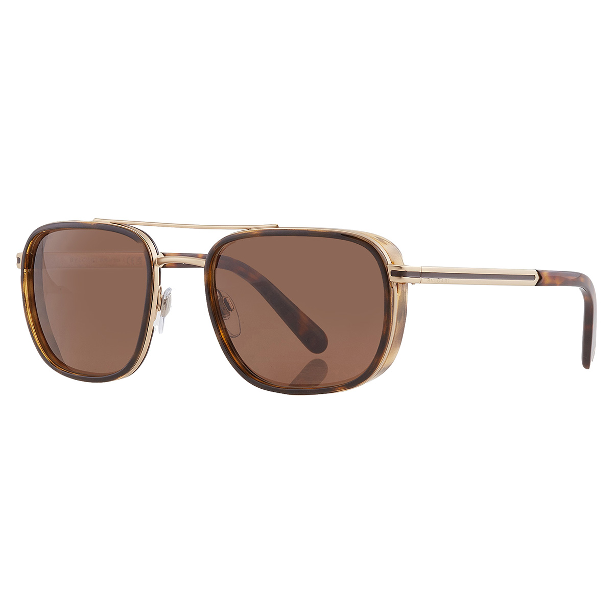 bvlgari brown navigator men's sunglasses bv5053 202253 56 bvlgari brown navigator men's sunglasses bv5053 202253 56
