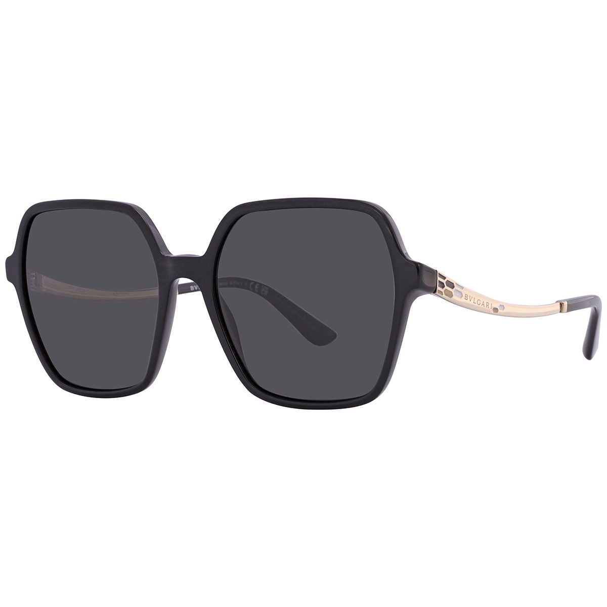 bvlgari dark gray irregular ladies sunglasses bv8252 501/87 56 bvlgari dark gray irregular ladies sunglasses bv8252 501/87 56