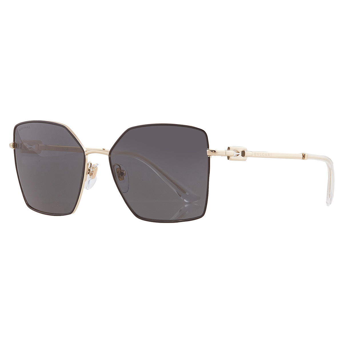 bvlgari dark grey geometric ladies sunglasses bv6175 202387 56 bvlgari dark grey geometric ladies sunglasses bv6175 202387 56