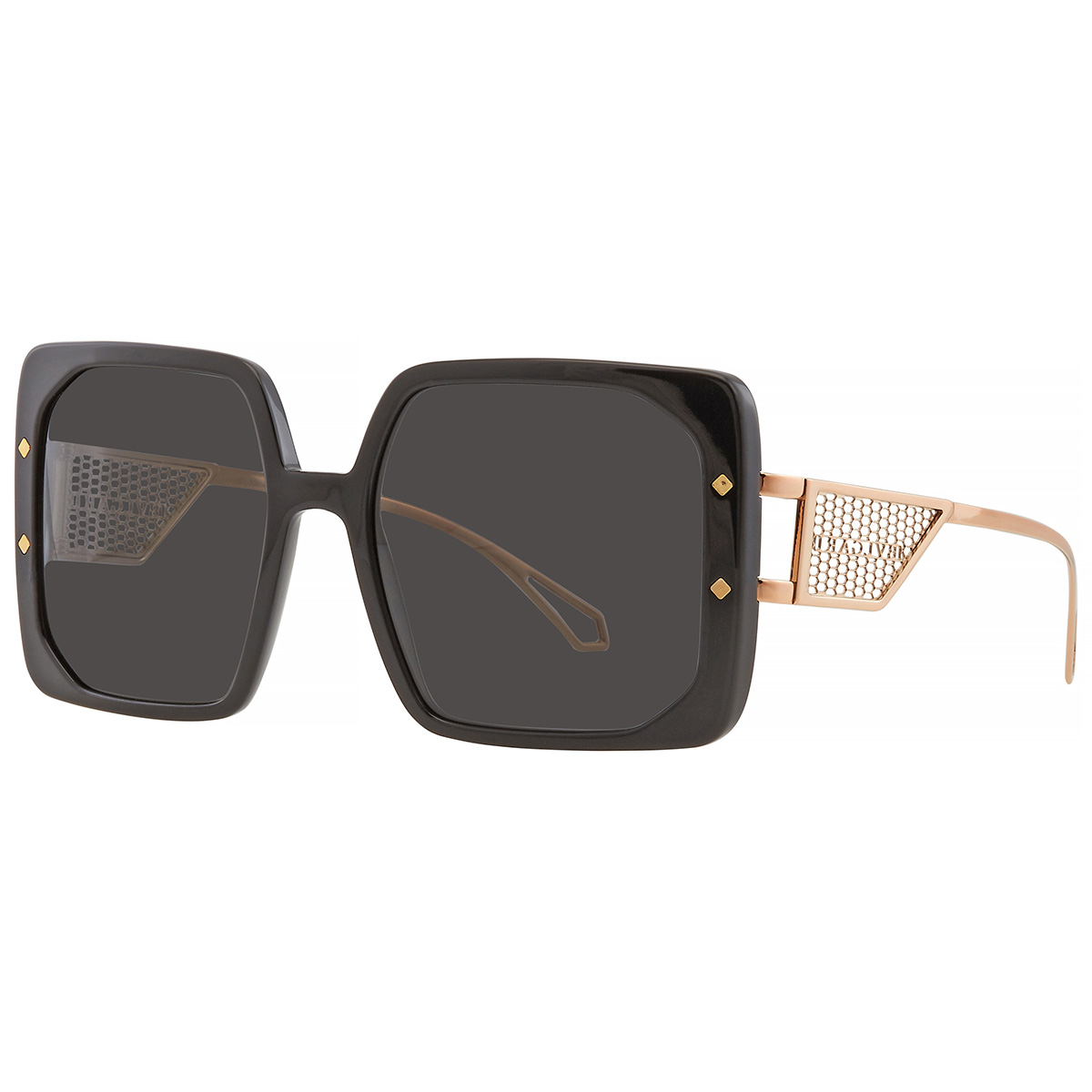 bvlgari dark grey square ladies sunglasses bv8254 501/87 55 bvlgari dark grey square ladies sunglasses bv8254 501/87 55