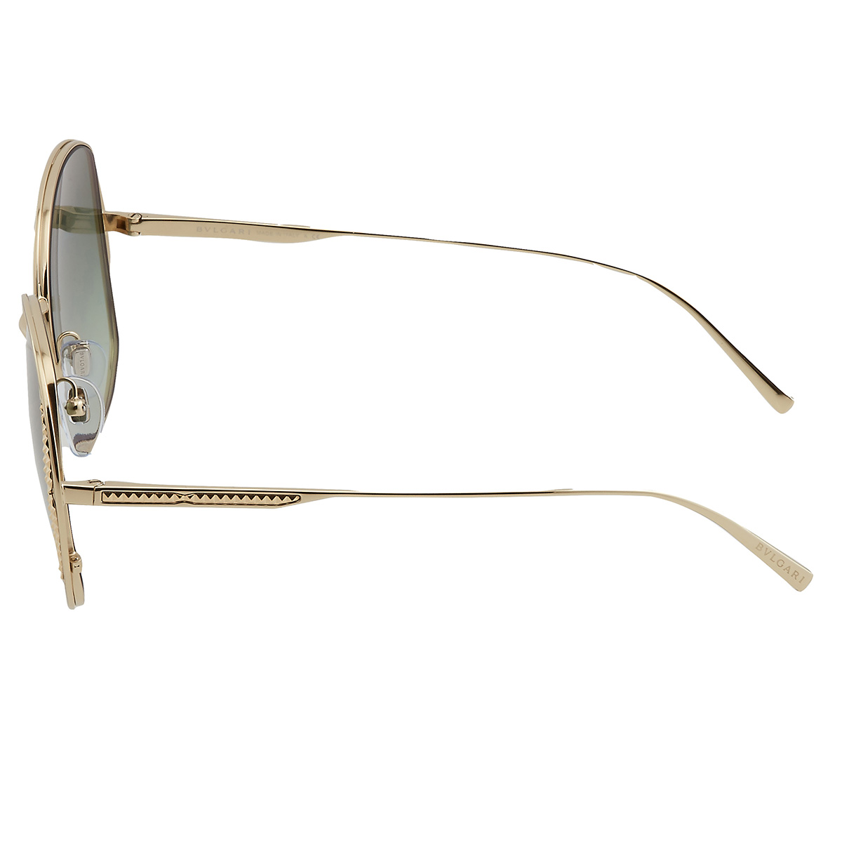 bvlgari green gradient round ladies sunglasses bv6169 278/3m 53 bvlgari green gradient round ladies sunglasses bv6169 278/3m 53