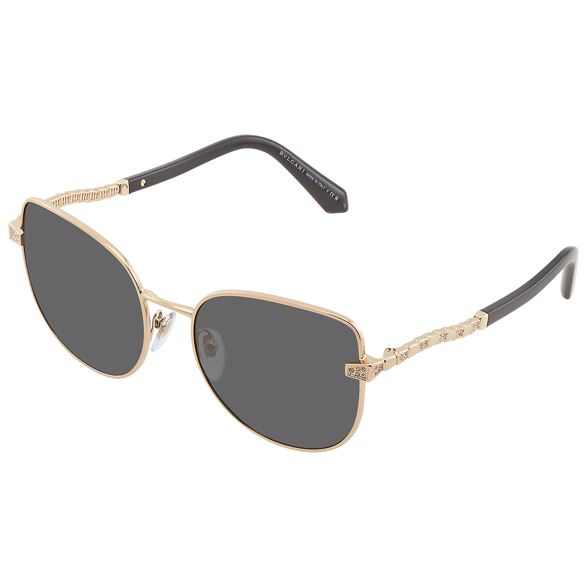 bvlgari grey butterfly ladies sunglasses bv6184b 201487 56 bvlgari grey butterfly ladies sunglasses bv6184b 201487 56
