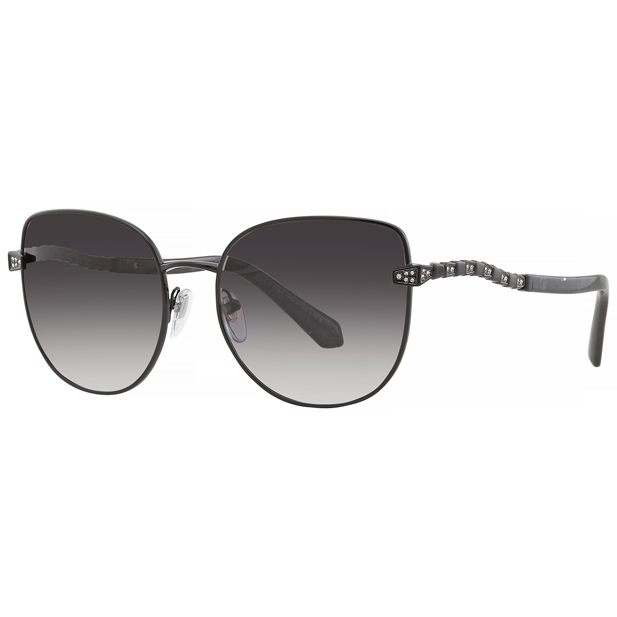 bvlgari grey gradient cat eye ladies sunglasses bv6184b 20238g 56 bvlgari grey gradient cat eye ladies sunglasses bv6184b 20238g 56