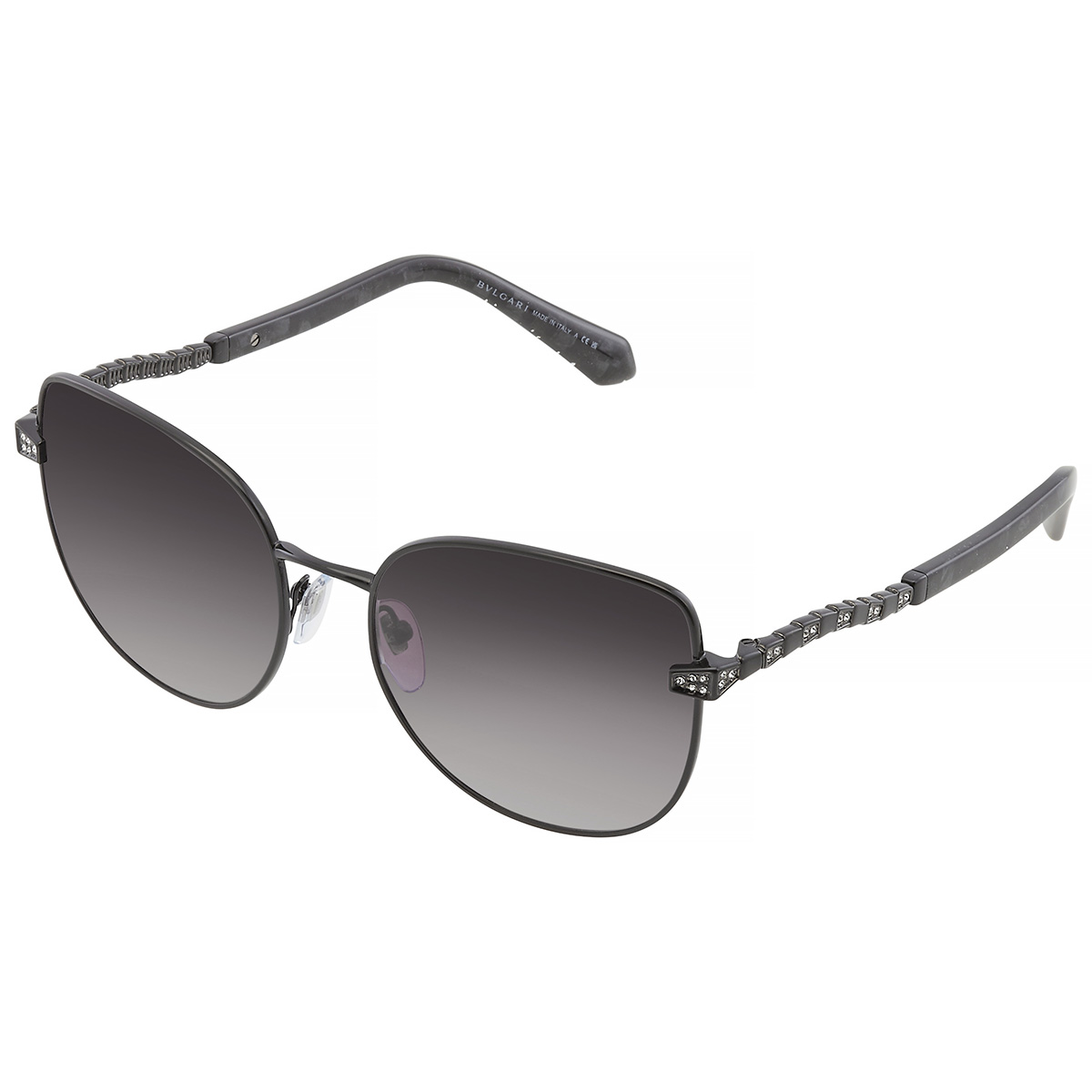 bvlgari grey gradient cat eye ladies sunglasses bv6184b 20238g 56 bvlgari grey gradient cat eye ladies sunglasses bv6184b 20238g 56