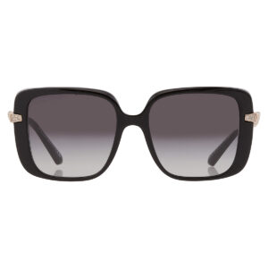 bvlgari grey gradient square ladies sunglasses bv8237b 501/8g 55