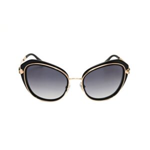 Home bvlgari ladies black cat eye sunglasses 0bv8190kb 5195t3