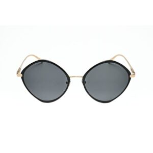 Home bvlgari ladies black irregular sunglasses 0bv6186k 20148g 2