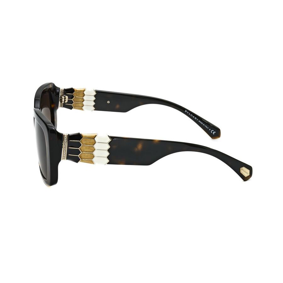 bvlgari ladies black rectangular sunglasses 0bv8223b 504/13 bvlgari ladies black rectangular sunglasses 0bv8223b 504/13