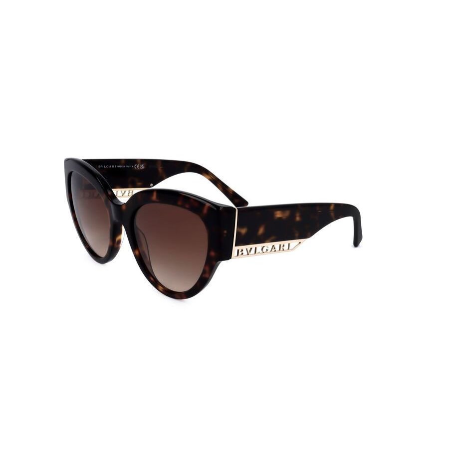 bvlgari ladies brown cat eye sunglasses 0bv8258 504/13 1 bvlgari ladies brown cat eye sunglasses 0bv8258 504/13 1