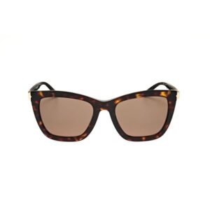 Home bvlgari ladies brown rectangular sunglasses 0bv8233 504/73