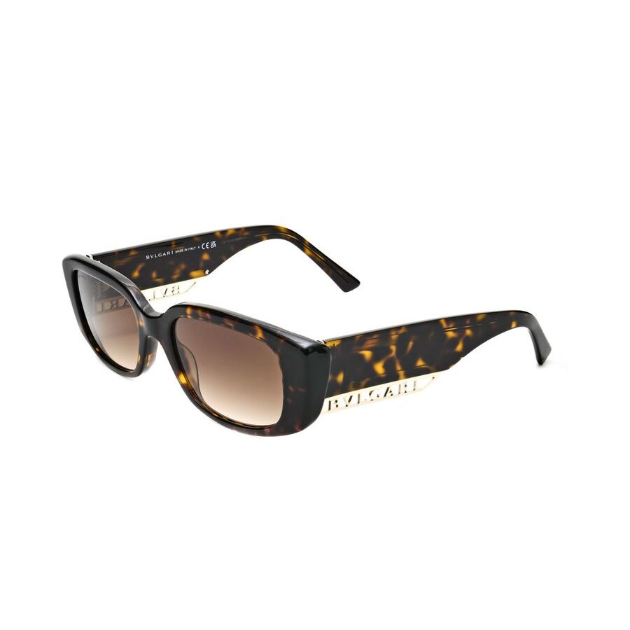 bvlgari ladies brown rectangular sunglasses 0bv8259 504/13 2 bvlgari ladies brown rectangular sunglasses 0bv8259 504/13 2