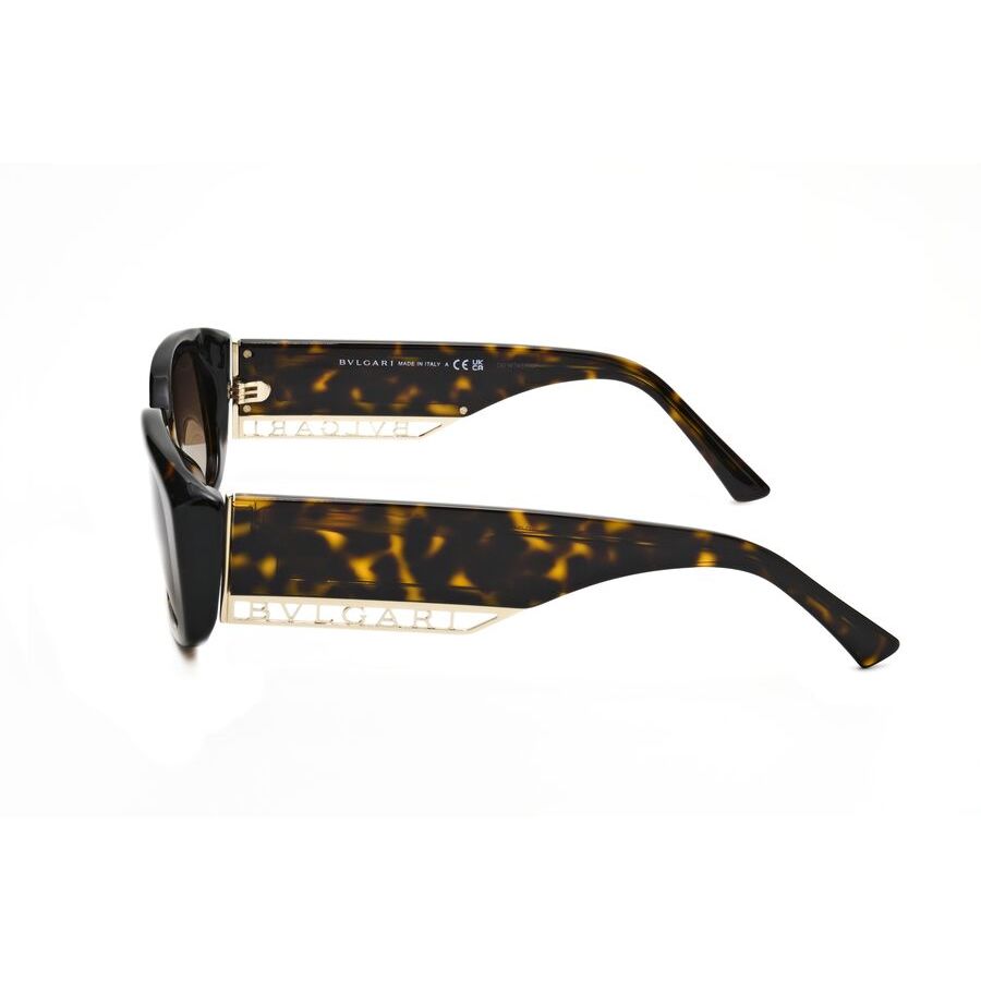 bvlgari ladies brown rectangular sunglasses 0bv8259 504/13 2 bvlgari ladies brown rectangular sunglasses 0bv8259 504/13 2