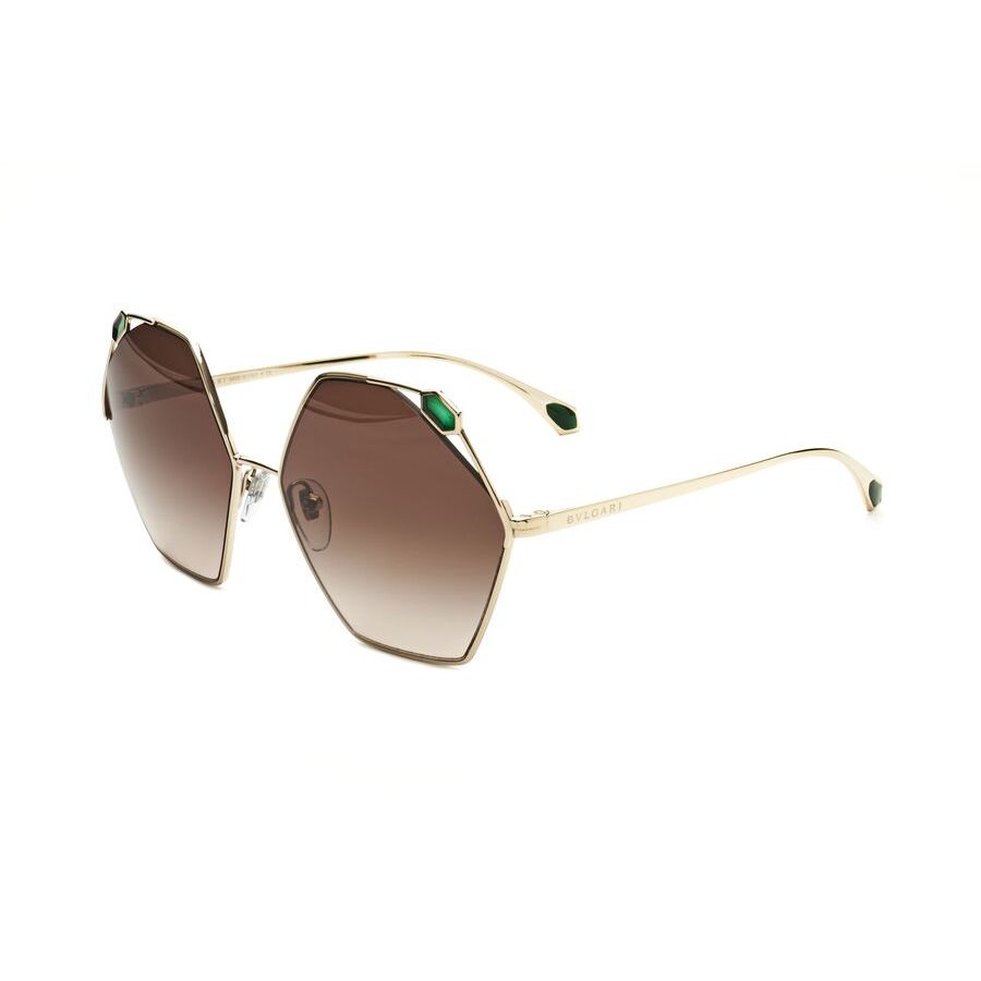 bvlgari ladies gold tone geometric sunglasses 0bv6160 20148g bvlgari ladies gold tone geometric sunglasses 0bv6160 20148g