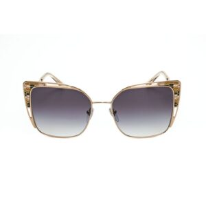 Home bvlgari ladies gold tone rectangular sunglasses 0bv6179 20718g 1