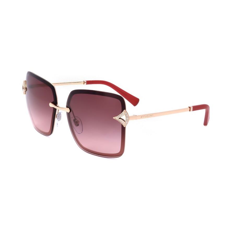 bvlgari ladies pink square sunglasses 0bv6167b 20148g bvlgari ladies pink square sunglasses 0bv6167b 20148g