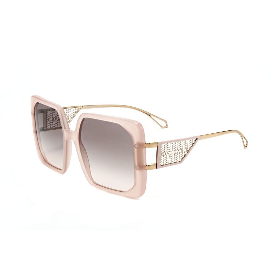 bvlgari ladies pink square sunglasses 0bv8254 501/87 bvlgari ladies pink square sunglasses 0bv8254 501/87