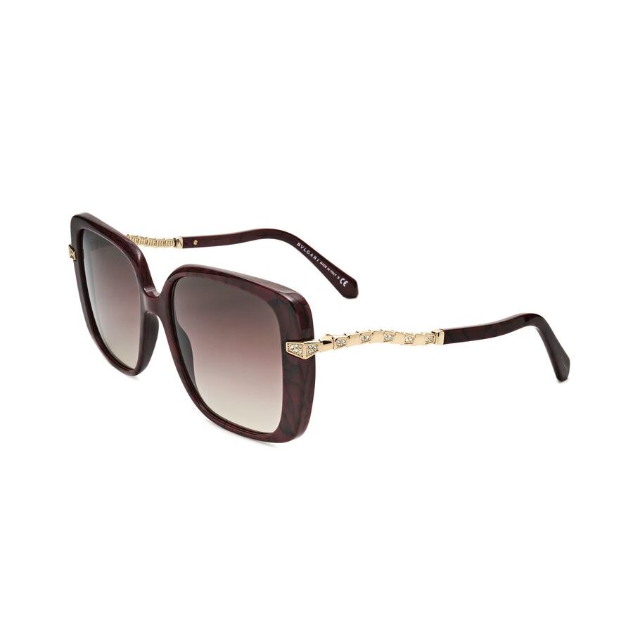 bvlgari ladies purple rectangular sunglasses 0bv8237b 5500e2 2 bvlgari ladies purple rectangular sunglasses 0bv8237b 5500e2 2