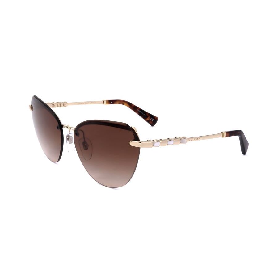 bvlgari ladies rose gold tone pilot sunglasses 0bv6129kb 2041t5 bvlgari ladies rose gold tone pilot sunglasses 0bv6129kb 2041t5