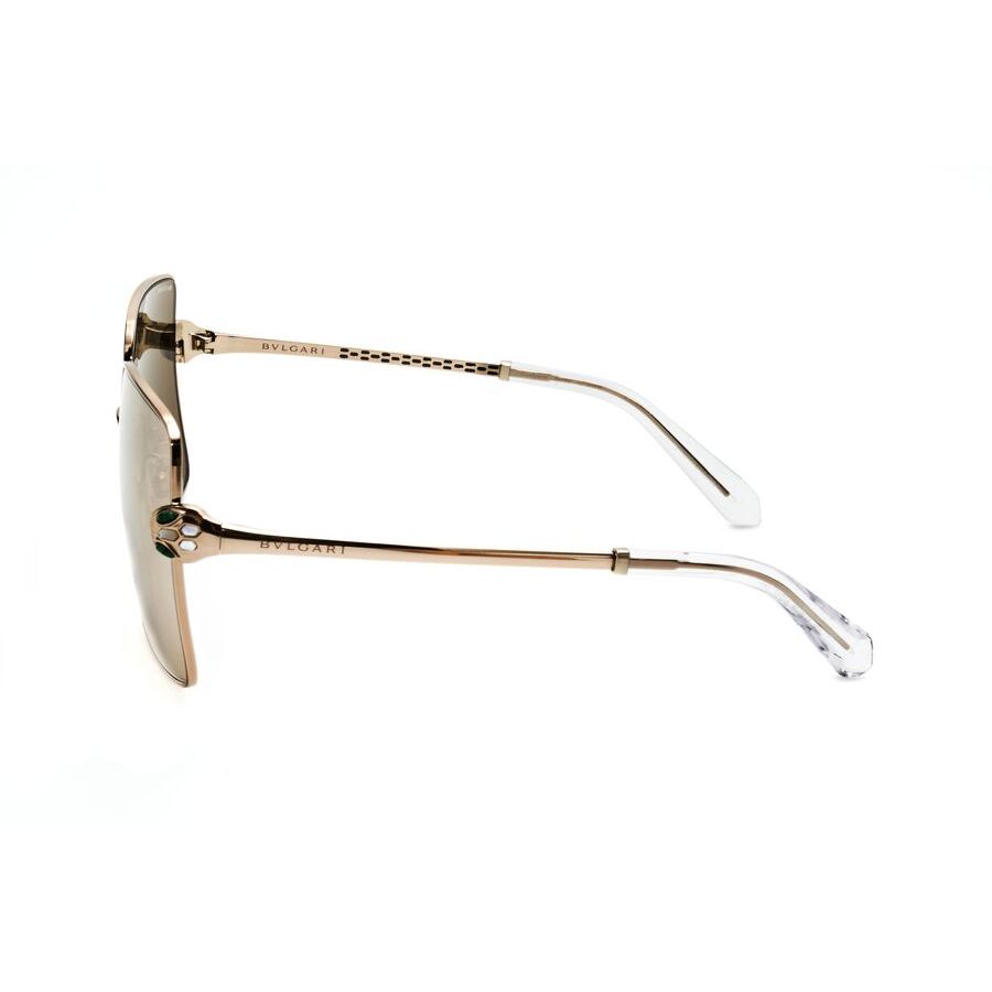 bvlgari ladies rose gold tone rectangular sunglasses 0bv6180kb 20140w bvlgari ladies rose gold tone rectangular sunglasses 0bv6180kb 20140w